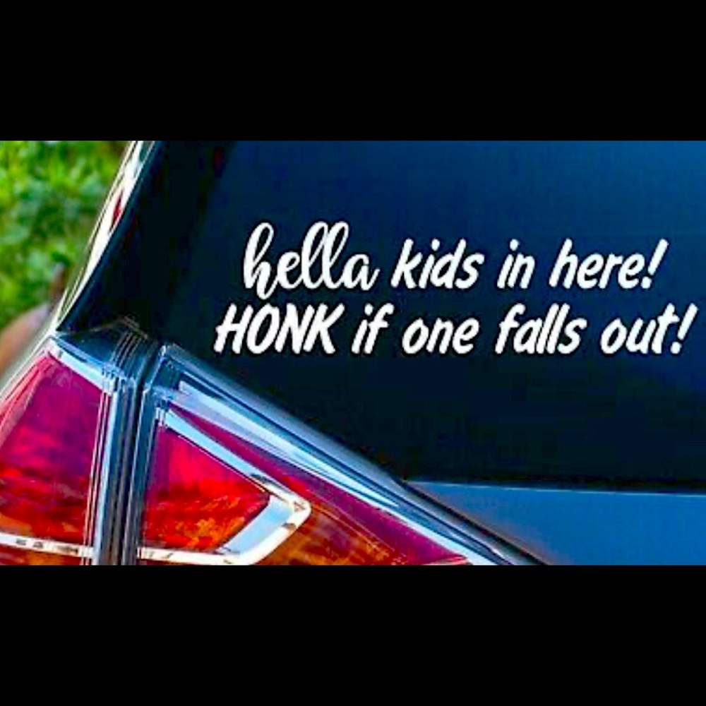 Hella Kids Car Decal